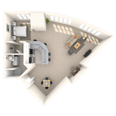 2815 Allen Street #120 Studio-2 Beds Apartment for Rent - Photo Gallery 15